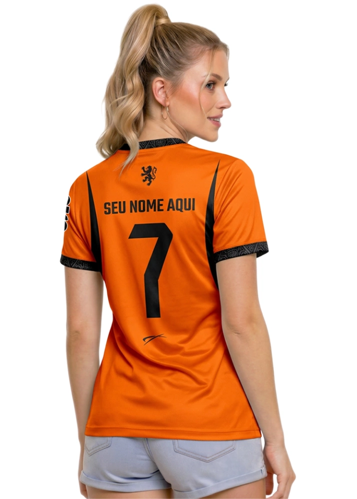 Camisa Holanda - Laranja