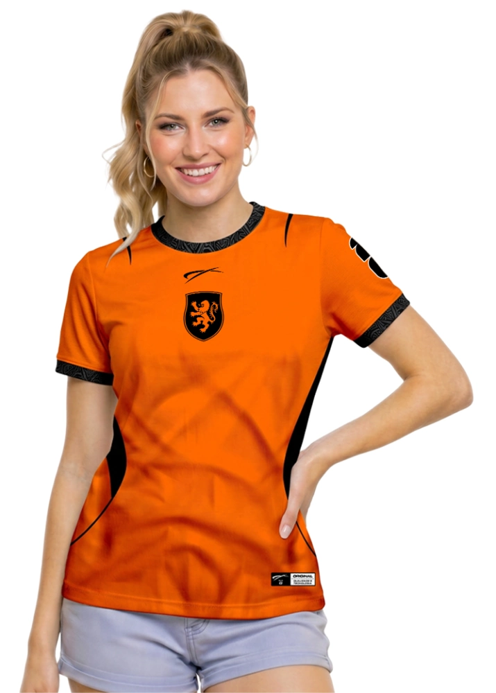 Camisa Holanda - Laranja
