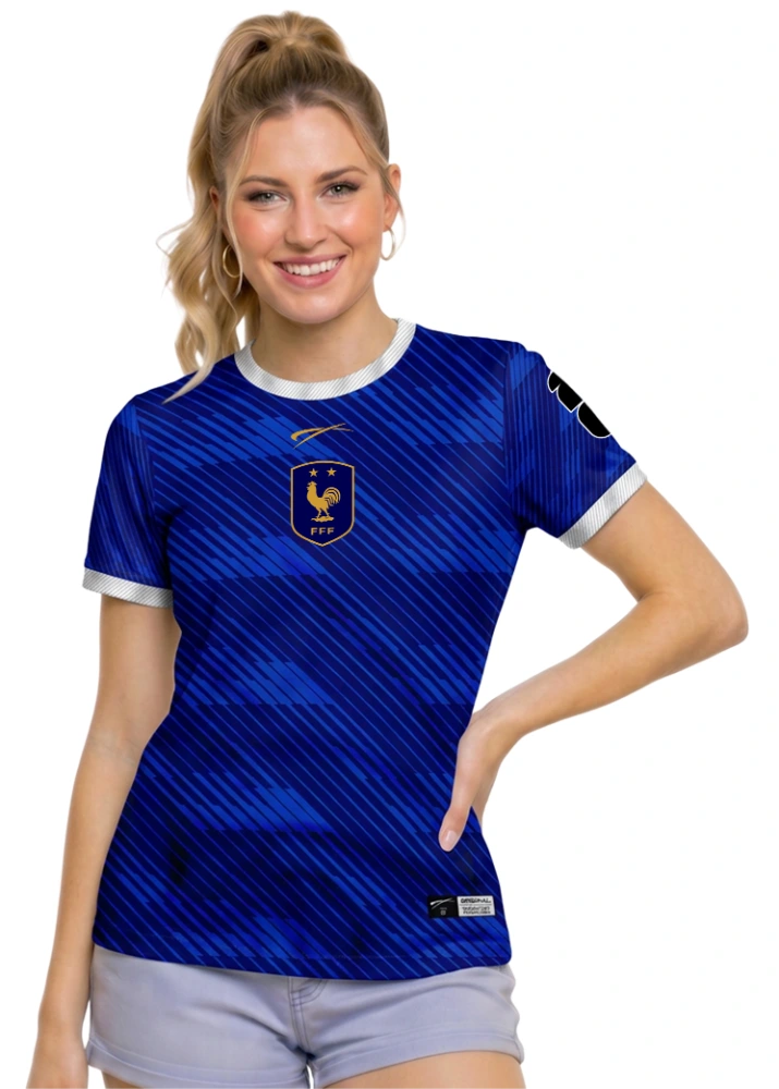 Camisa França - Azul escuro