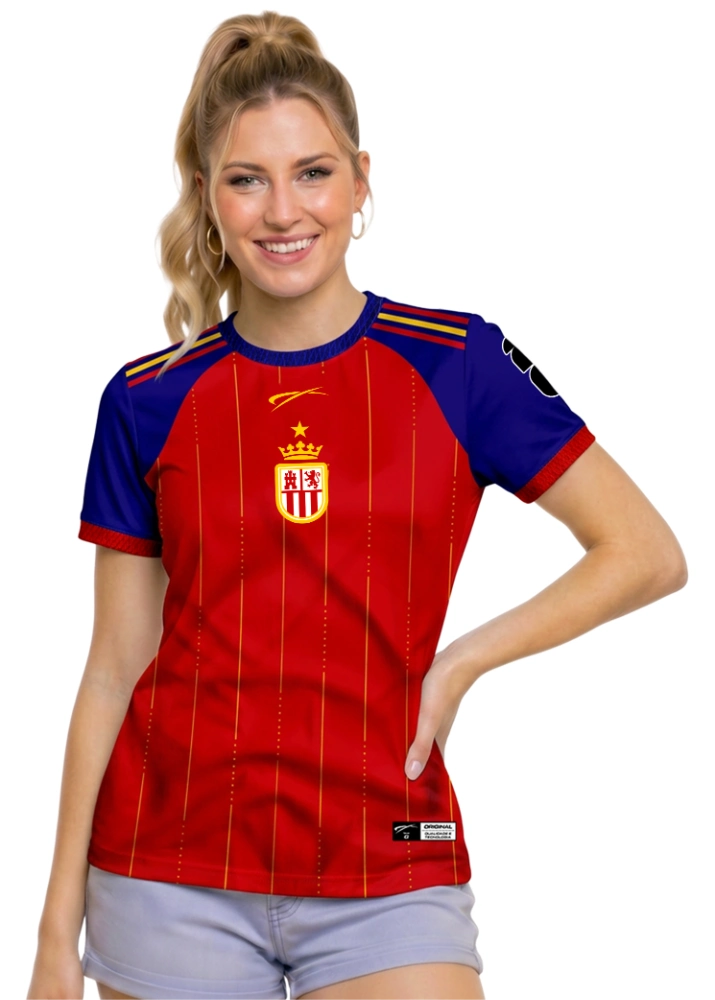 Camisa Espanha - Vermelho